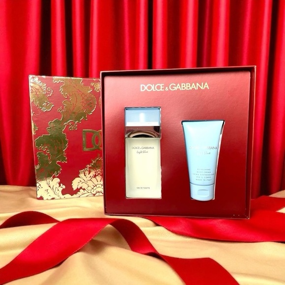 Dolce Gabbana Red Body Milk Gift Set DOLCE GABBANA POUR FEMME PCS